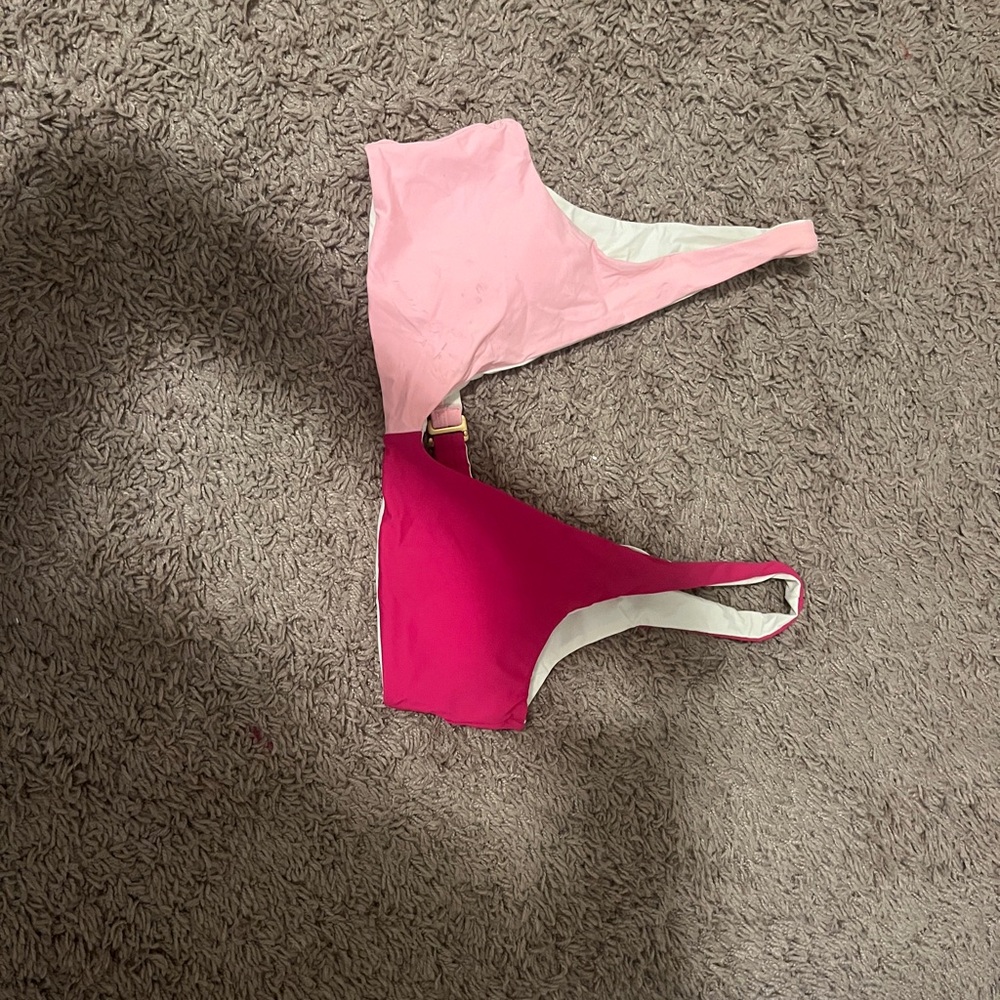 Womens Pink and Red top